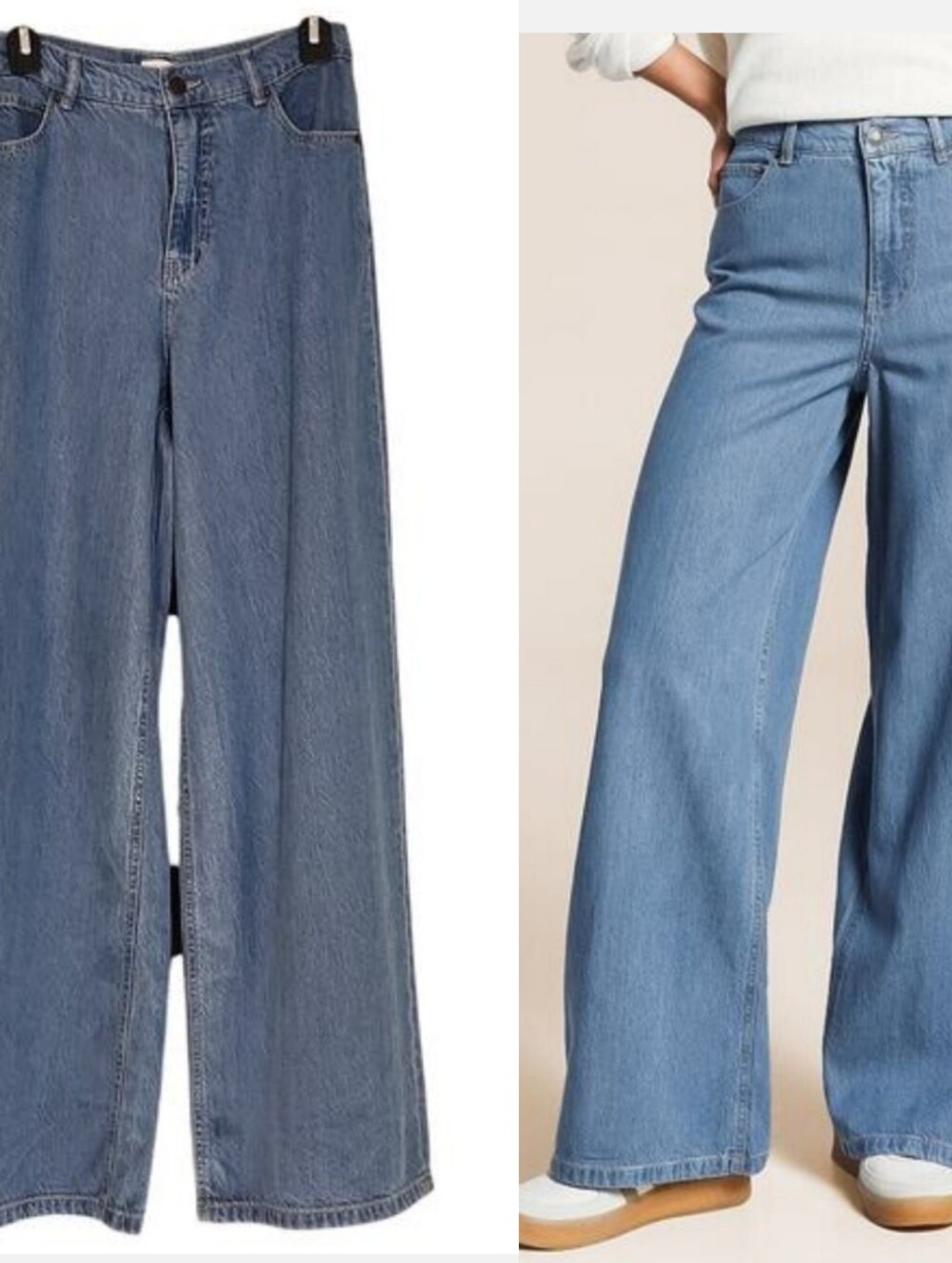 Z SUPPLY Mia Loose Wide Leg Jeans, Size 26